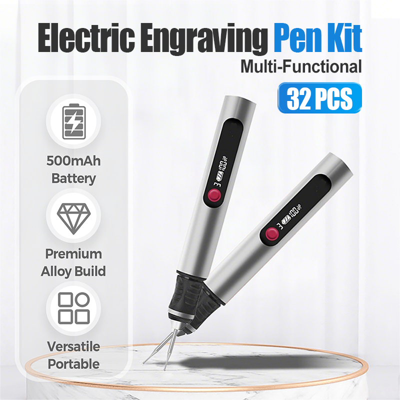 EngravePro – Elektrische graveerpen | 50% KORTING
