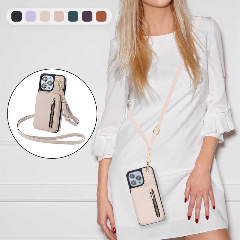 SafeCarry – PU-lederen RFID-beschermhoes met ritssluiting | 50% KORTING