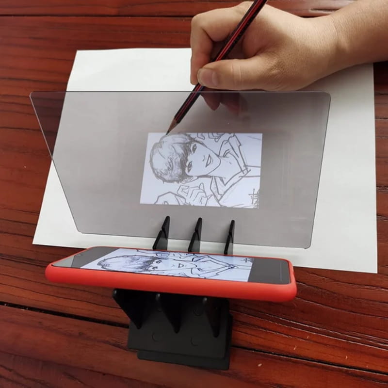 SketchReflect – Optisch projectie-tekenbord | 1+1 GRATIS