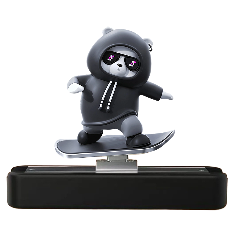 SkateBear – Grappig skateboardbeertje als auto-ornament | 1+1 GRATIS