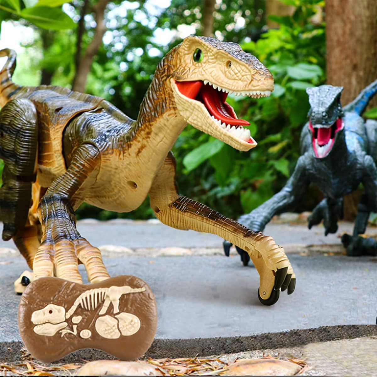 DinoRex – Realistische op afstand bestuurbare dinosaurus | 50% KORTING