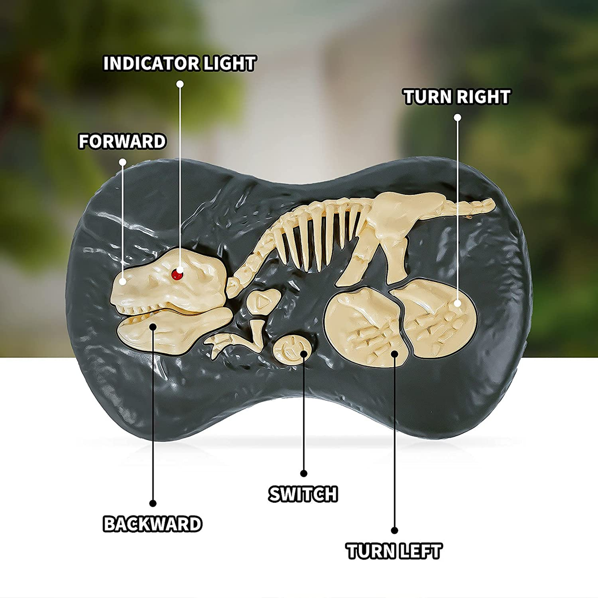 DinoRex – Realistische op afstand bestuurbare dinosaurus | 50% KORTING